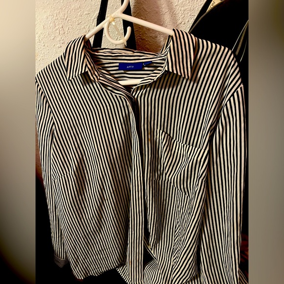 Apt 9 collard shirt - Picture 1 of 1